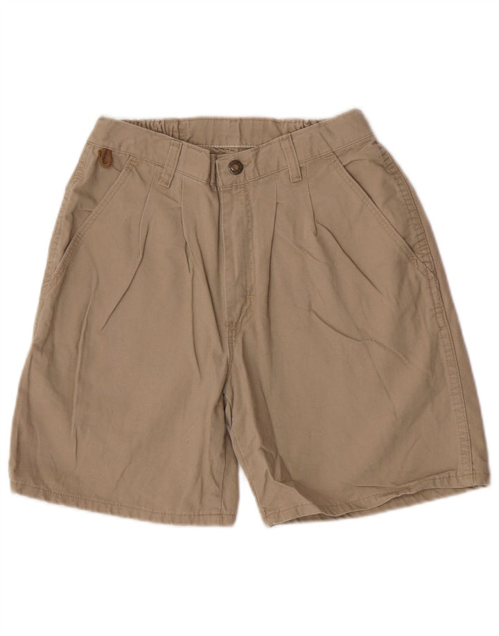 Wrangler Damen Chinoshorts W30 Mittelbeige Baumwolle