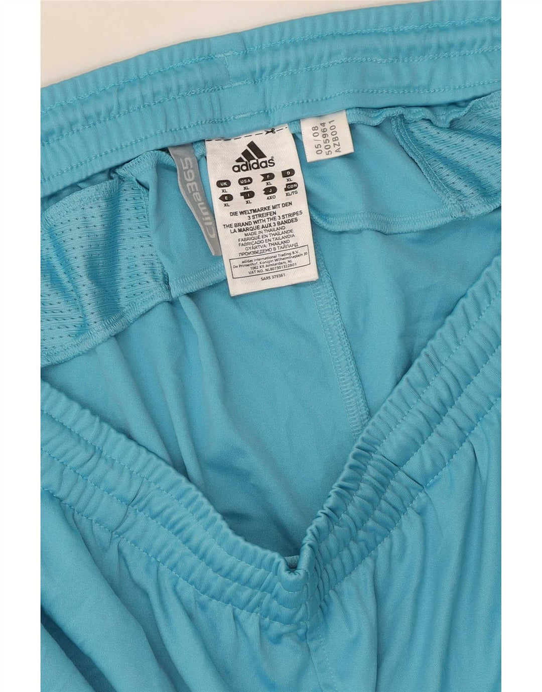 Adidas Herren Climacool Sport Shorts XL Blau Colourblock Polyester