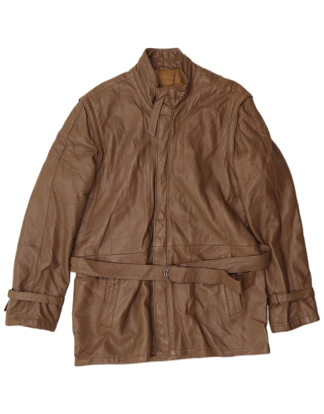 Pelle Moda Herren Lederjacke UK 36 Small Braun