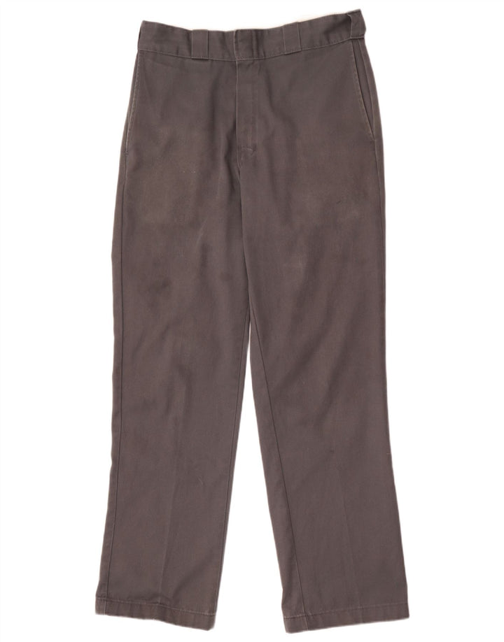 Dickies gerade Chino-Hose für Herren, W32, L32, grau, Polyester