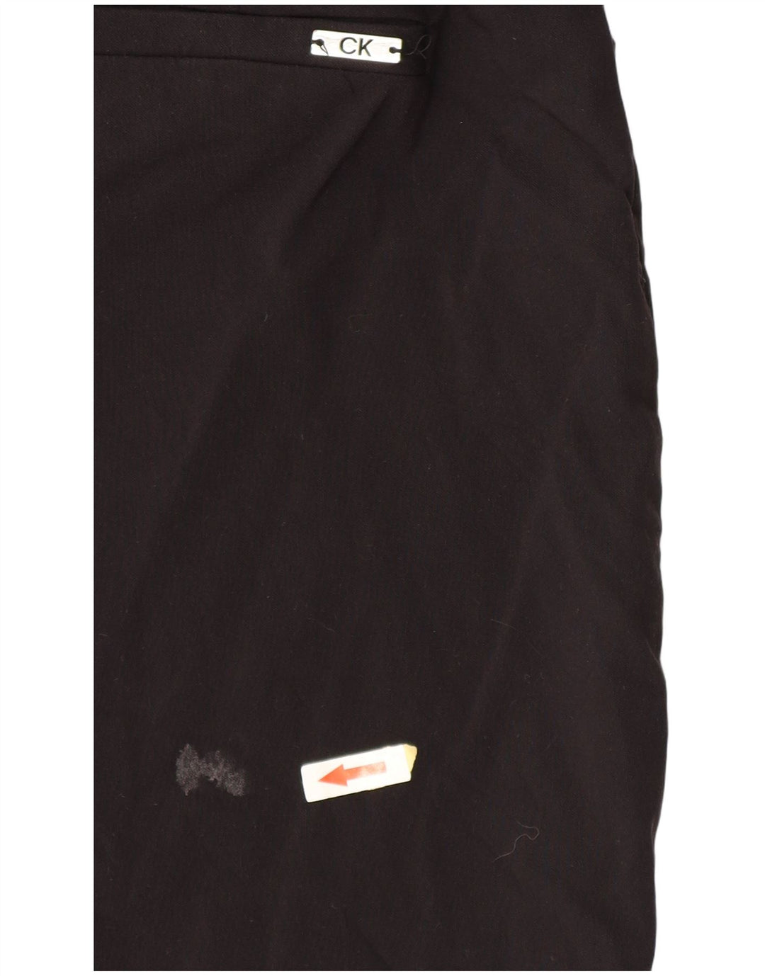 CALVIN KLEIN Damen Freizeitshorts Medium W30 Schwarz Rayon