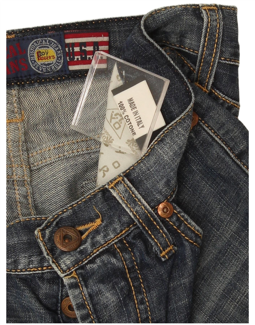 Roy Rogers Damen Jeansshorts IT 44 Medium W30 Blaue Baumwolle