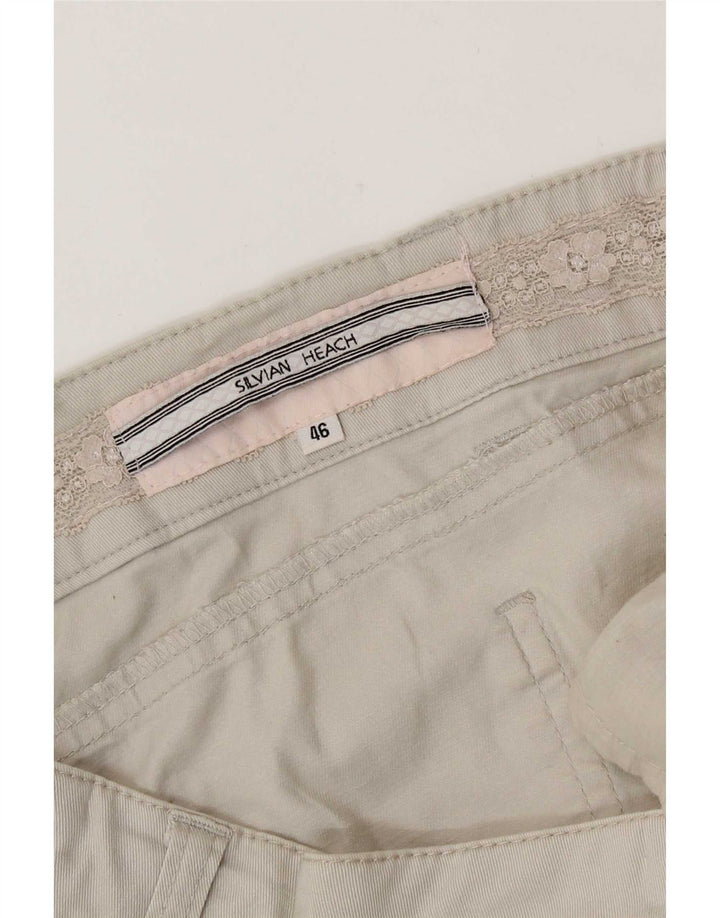 Silvian Heach Damen Cargoshorts IT 46 Large W34 Beige