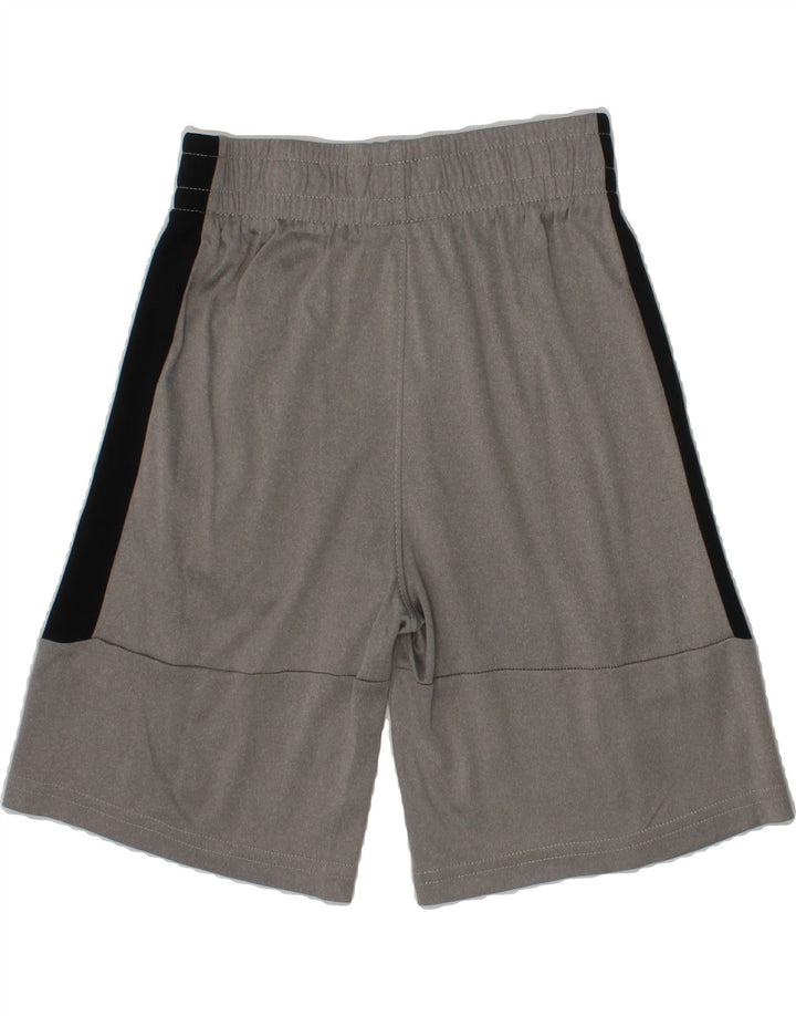 PUMA Boys Sport Shorts 7-8 Years Small  Grey Colourblock Vintage Puma and Second-Hand Puma from Messina Hembry 