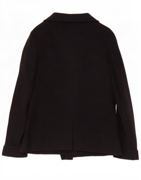 Marks & Spencer Offener Damen-Cardigan-Pullover UK 16 Große schwarze Viskose