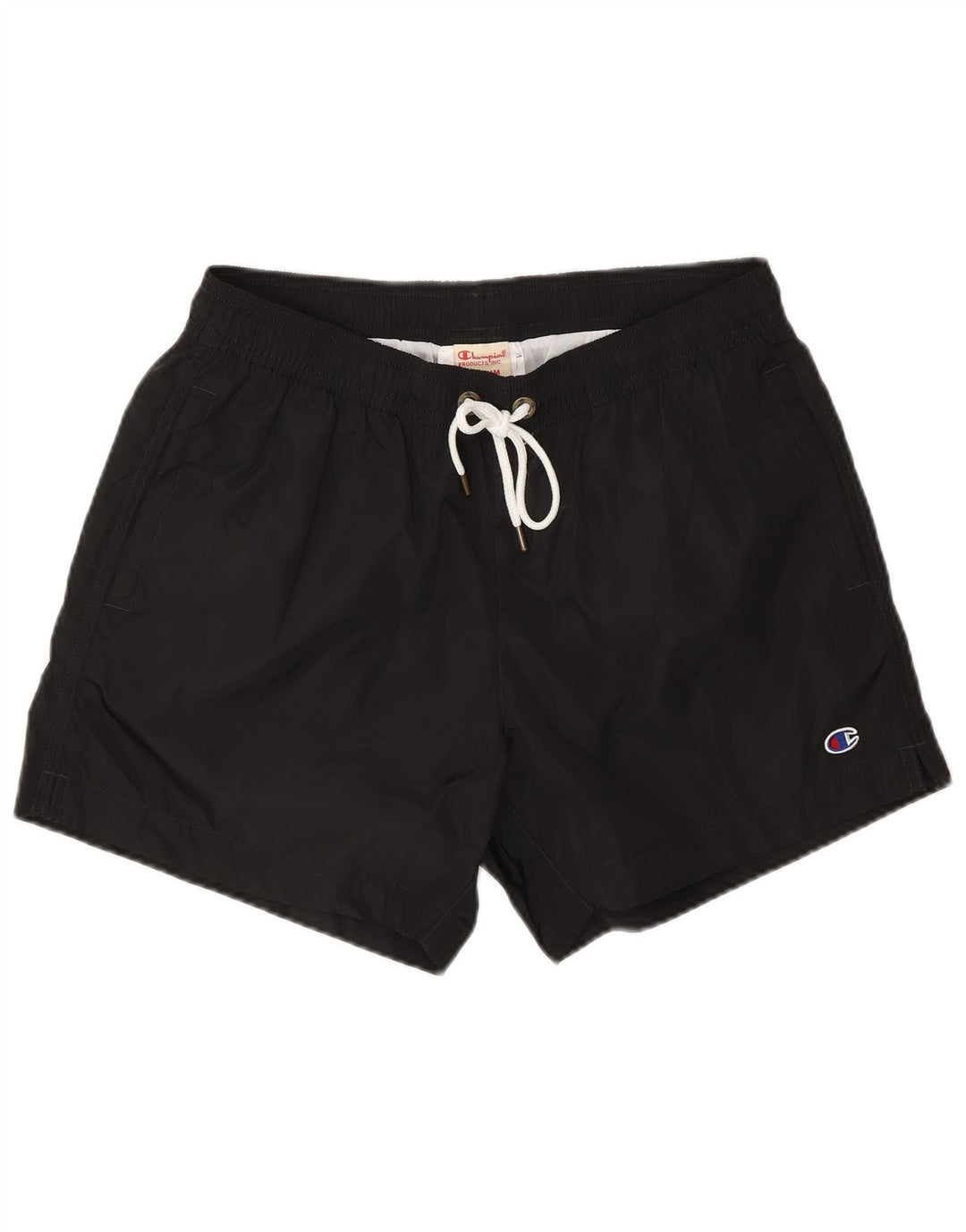 Champion Herren Badeshorts Medium Schwarz Polyester