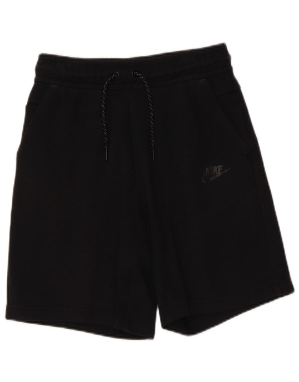 Nike Sportshorts für Jungen, 12–13 Jahre, groß, schwarze Baumwolle