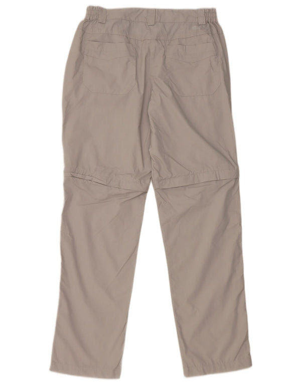 Mountain Warehouse Gerade Chino-Hose für Damen, UK 12, M, W32, L30, Grau