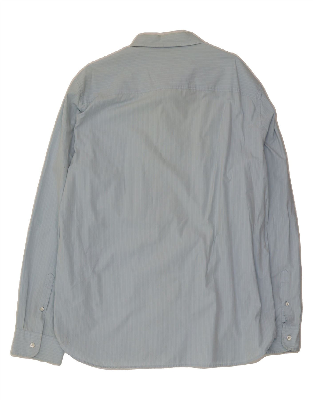 TIMBERLAND Mens Slim Fit Shirt 2XL Blue Pinstripe Vintage Timberland and Second-Hand Timberland from Messina Hembry 