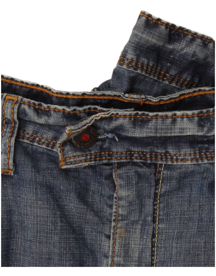 Levi's Damen Mini-Jeansrock W38 XL Blau