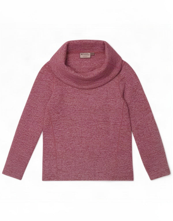 Mountain Warehouse Damen Rollkragenpullover Pullover UK 12 Mittelrosa