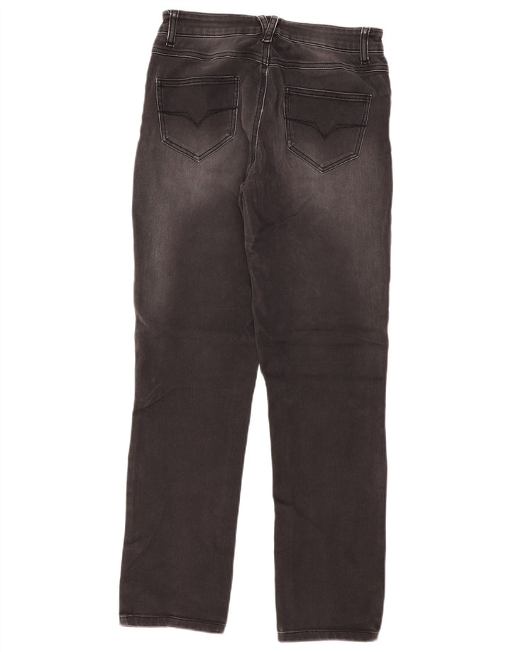 Versace Damen Slim Jeans W28 L29 Grau