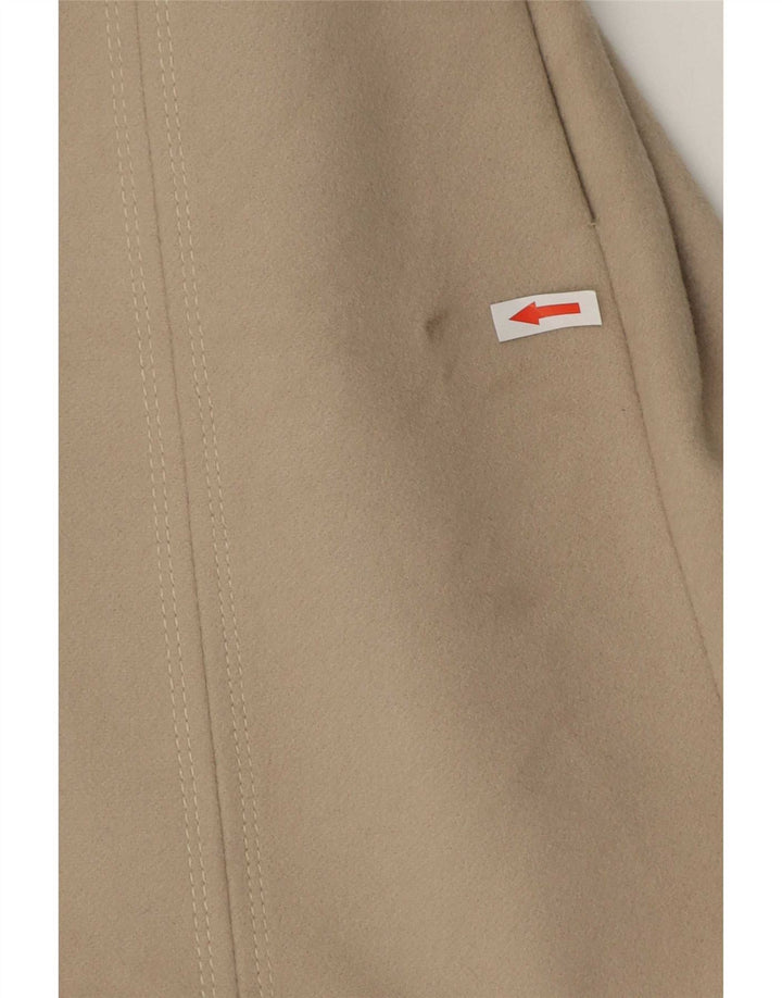 Zara Damen Trenchcoat UK 10 Small Graue Wolle