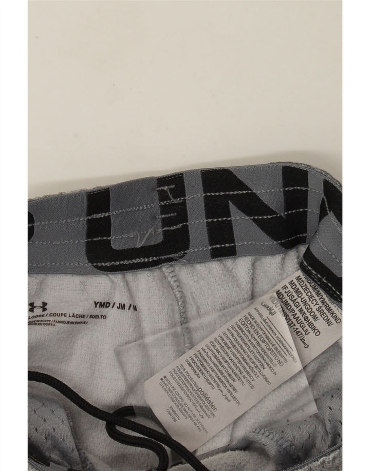 Under Armour Jungen Graphic Sport Shorts 9–10 Jahre Mittelgrau meliert