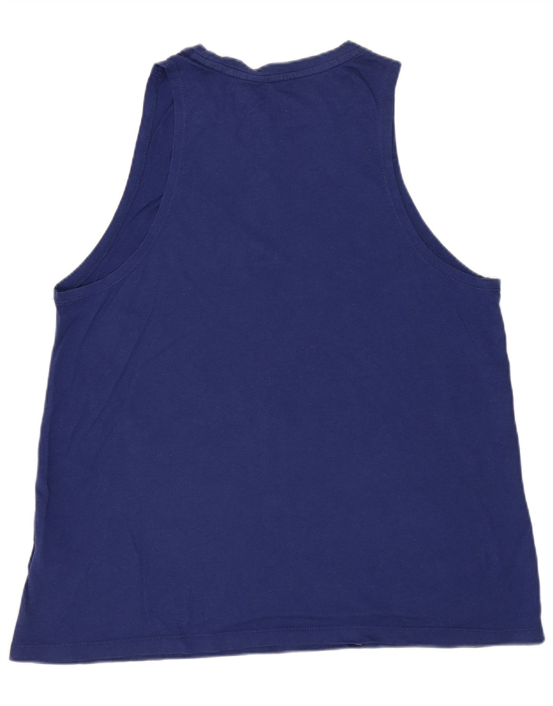DKNY Herren Grafik-Weste-Top, Größe S, Blau, Baumwolle