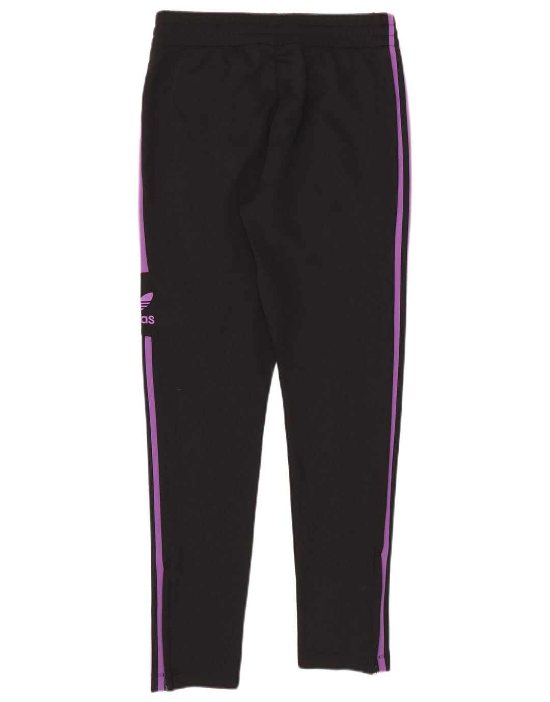 Adidas Damen Trainingshose UK 10 Small Schwarz Polyester