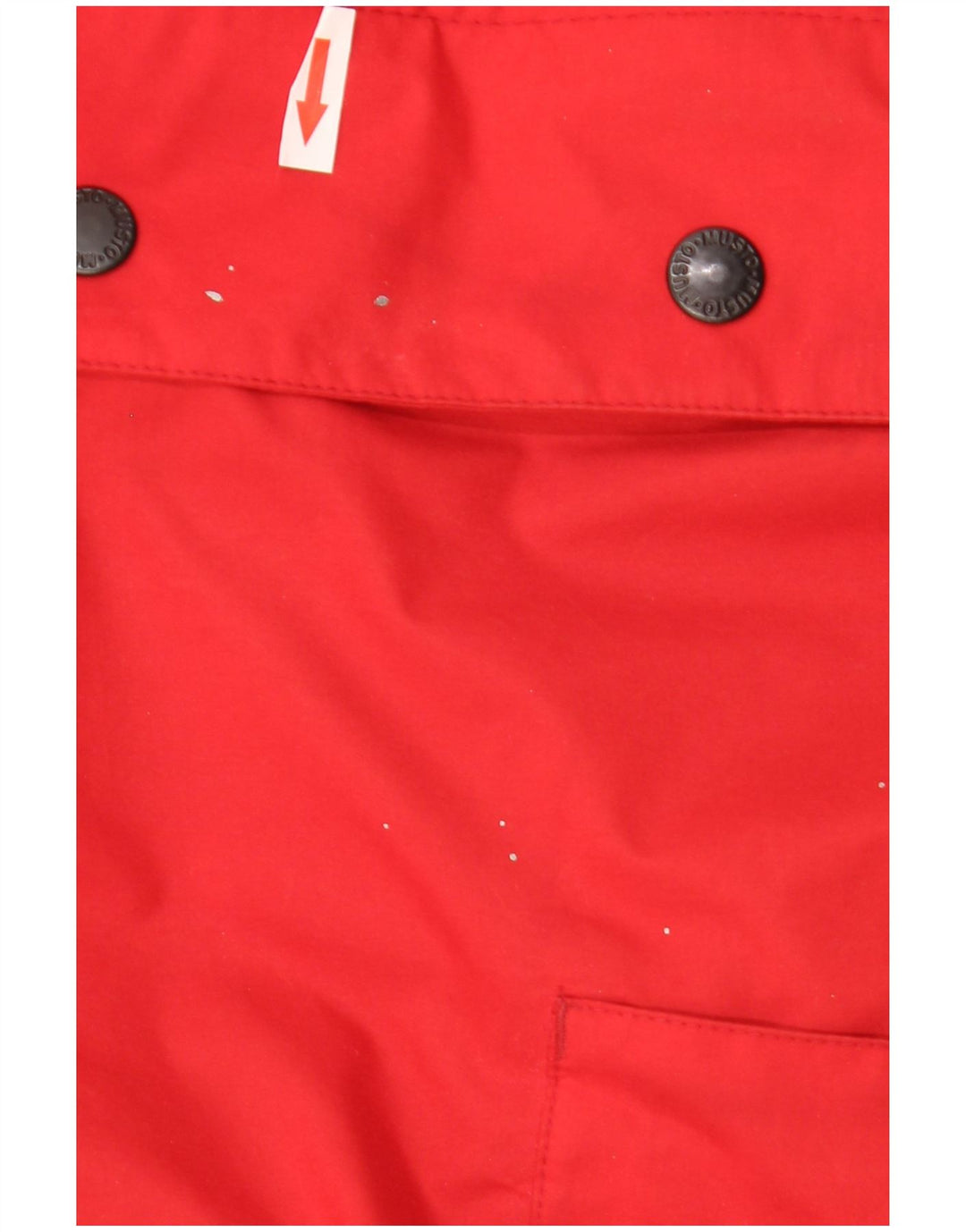 Musto Herren-Windjacke mit Kapuze, UK 36, Größe S, Rot, Polyester