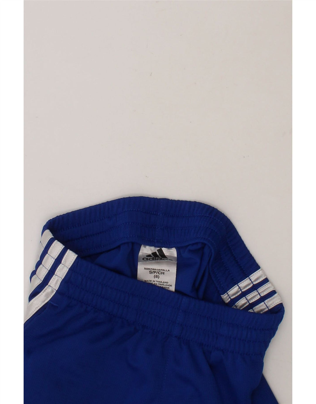 ADIDAS Boys Sport Shorts 7-8 Years Small  Blue Polyester Vintage Adidas and Second-Hand Adidas from Messina Hembry 