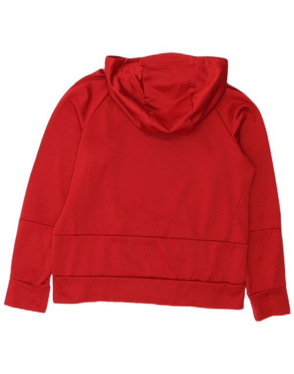 Nike Dri Fit Graphic Hoodie für Jungen, 13–14 Jahre, XL, Burgunderrot, Polyester