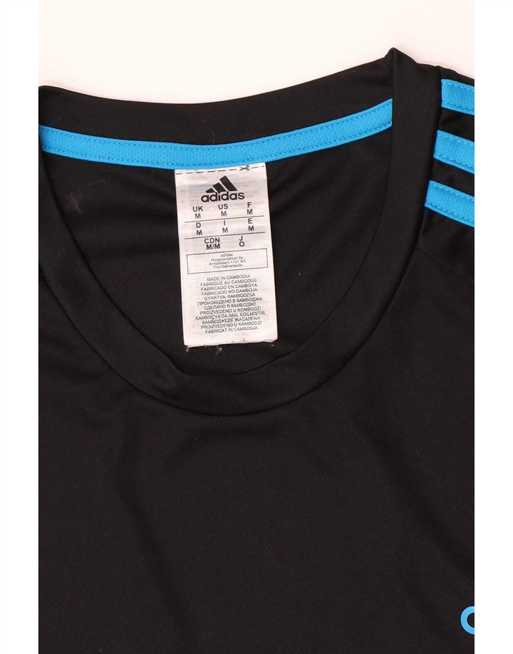Adidas Herren Aeroready T-Shirt Top Medium Schwarz Polyester