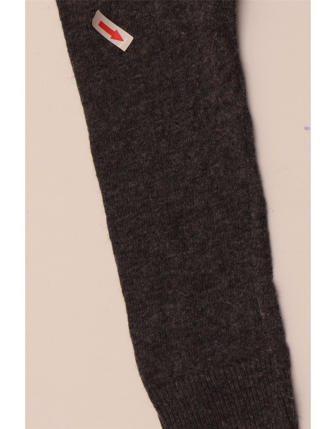 Zara Damen-Pullover, bauchfrei, übergroß, U-Boot-Ausschnitt, Gr. 10, Größe S, Grau