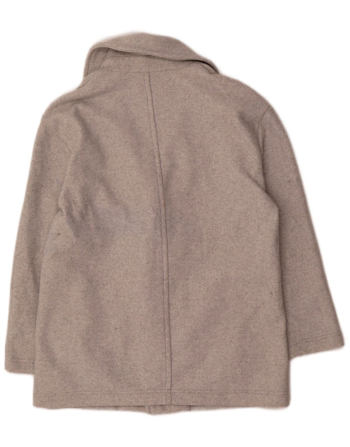 Zara Damen-Blazer, übergroß, offen, Gr. 10, Größe S, Grau, Polyester