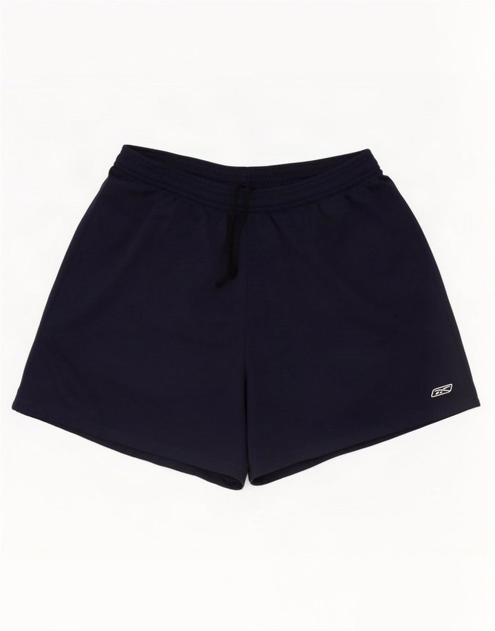 Reebok Herren Sportshorts Medium Marineblau Polyester