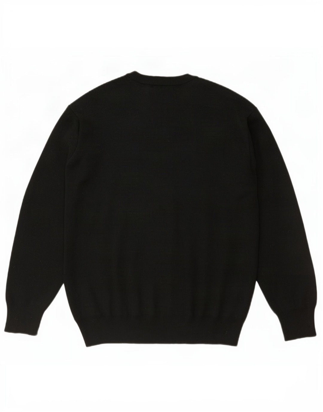 Gabicci Herren-Pullover mit V-Ausschnitt, groß, schwarz gestreift, Wolle