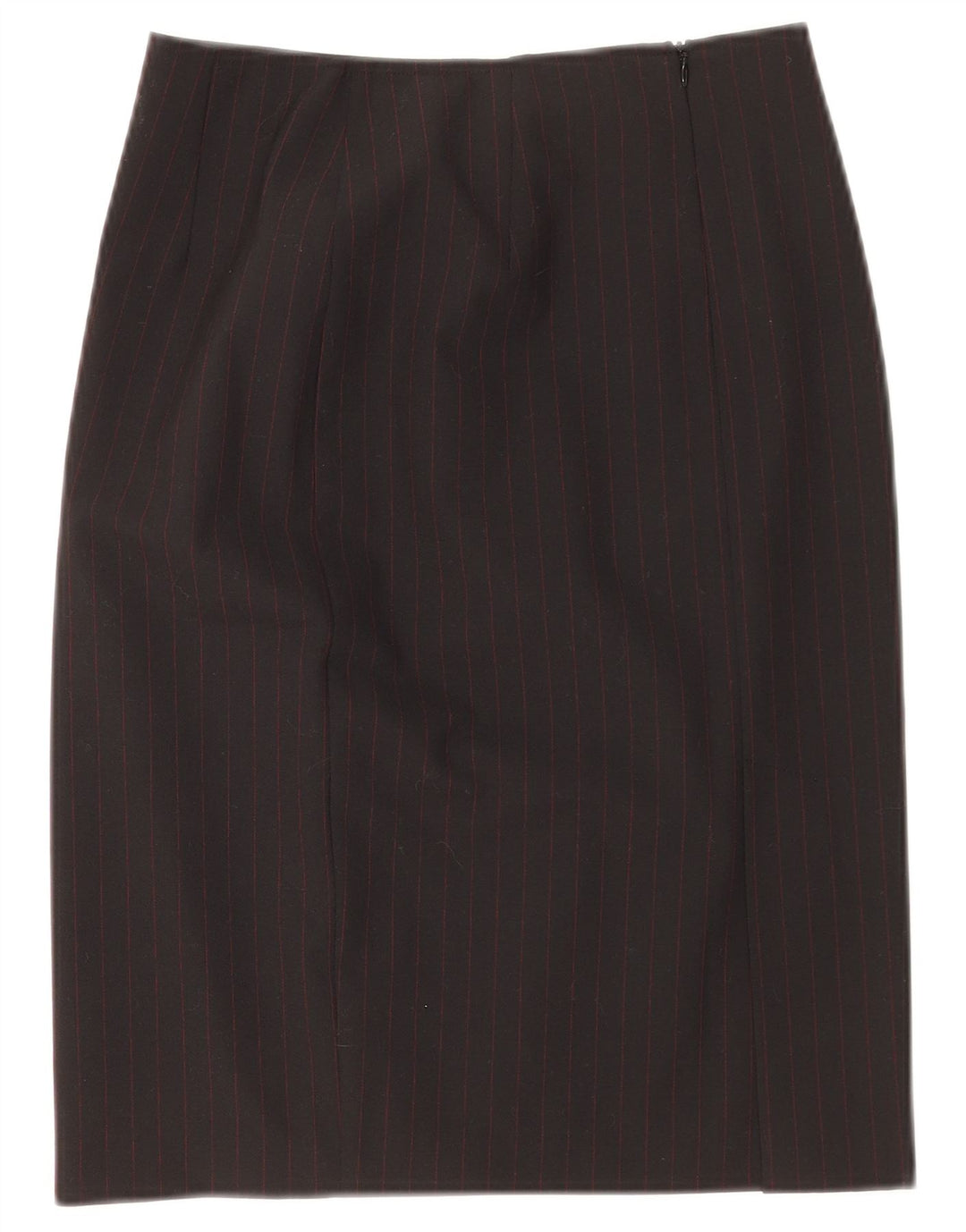Roccobarocco Damen Bleistiftrock IT 42 Medium W26 Schwarzer Nadelstreifen