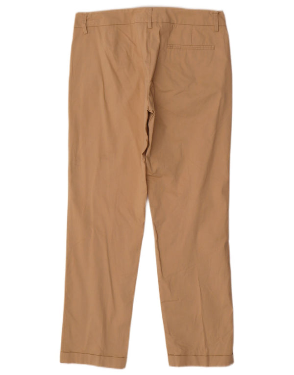 Moschino Damen Slim Chinohose UK 8 Small W29 L27 Beige Baumwolle