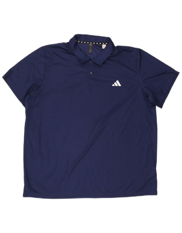 Adidas Herren Aeroready Poloshirt 2XL Marineblau Polyester