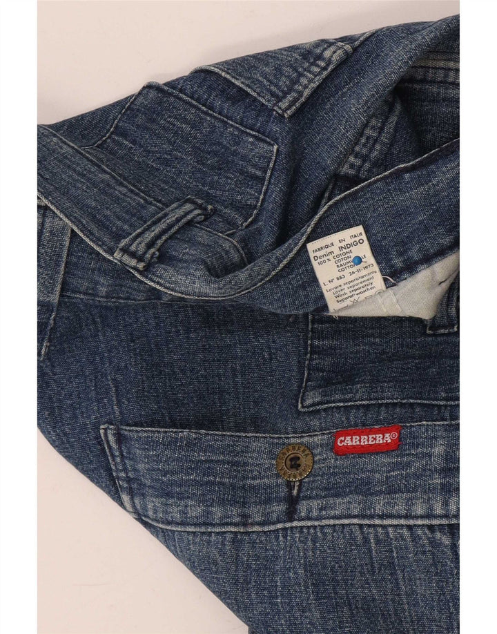 Carrera Herren Straight Jeans W34 L30 Blaue Baumwolle