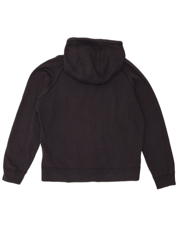 Nike Herren-Kapuzenpullover mit Reißverschluss, groß, aus schwarzer Baumwolle