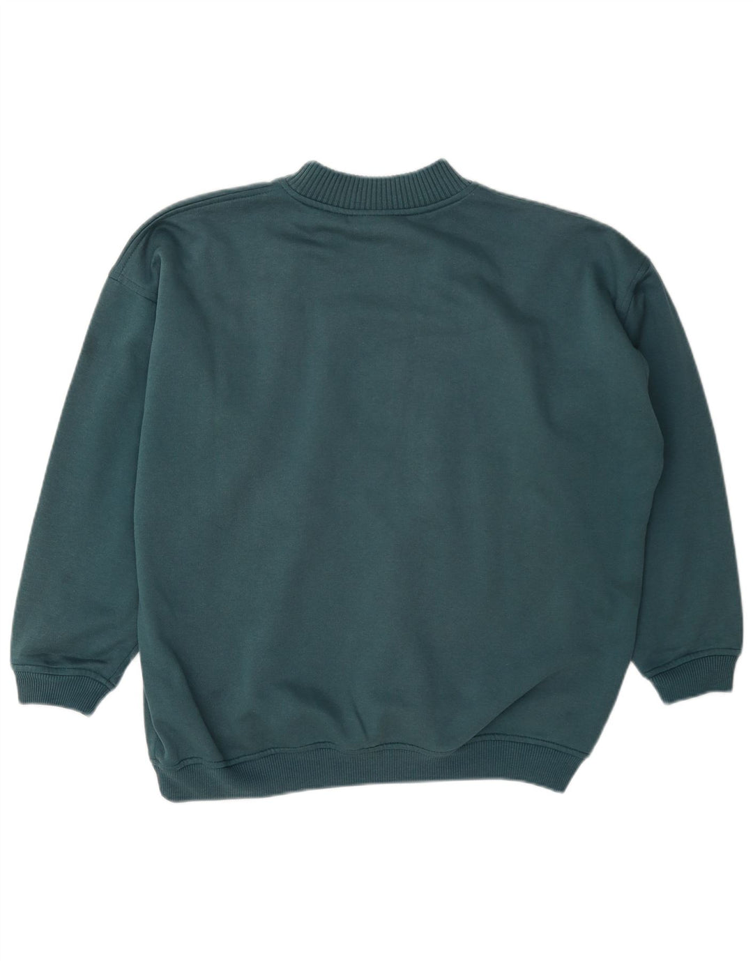Vintage Herren Grafik Sweatshirt Pullover XL Grün Colourblock Polyester