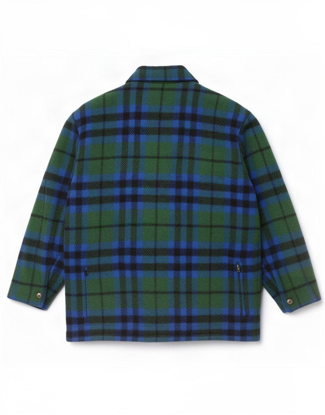 Les Copains Herren-Utility-Jacke IT 52 XL grün kariert