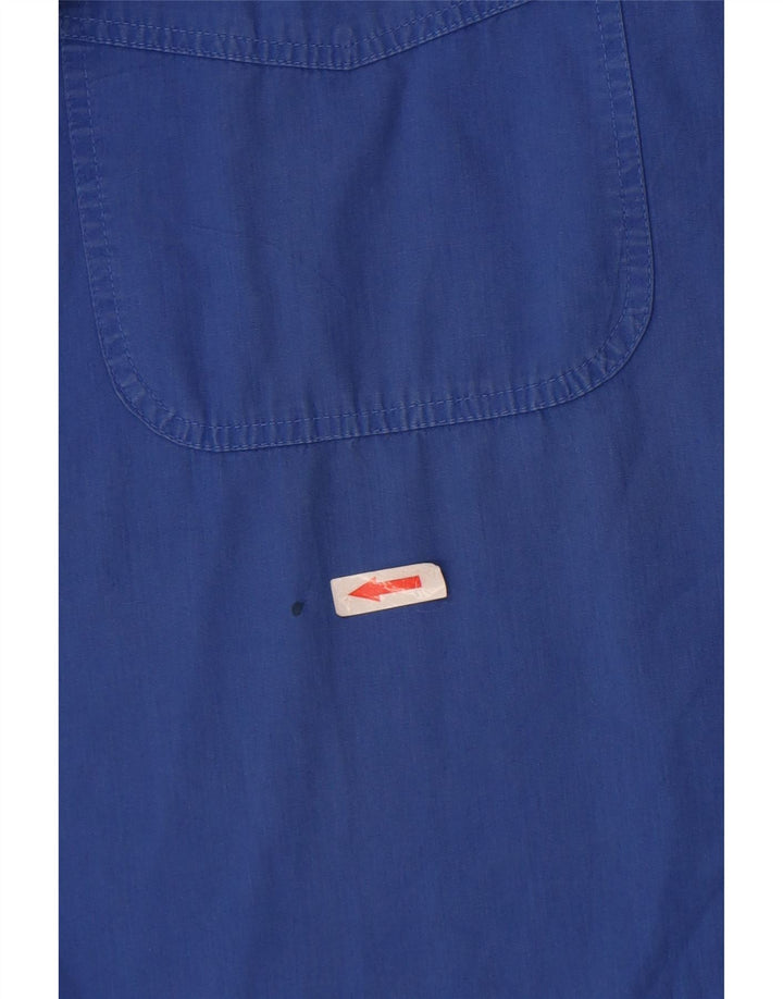 Levi's Herren-Kurzarmhemd XL aus blauer Baumwolle