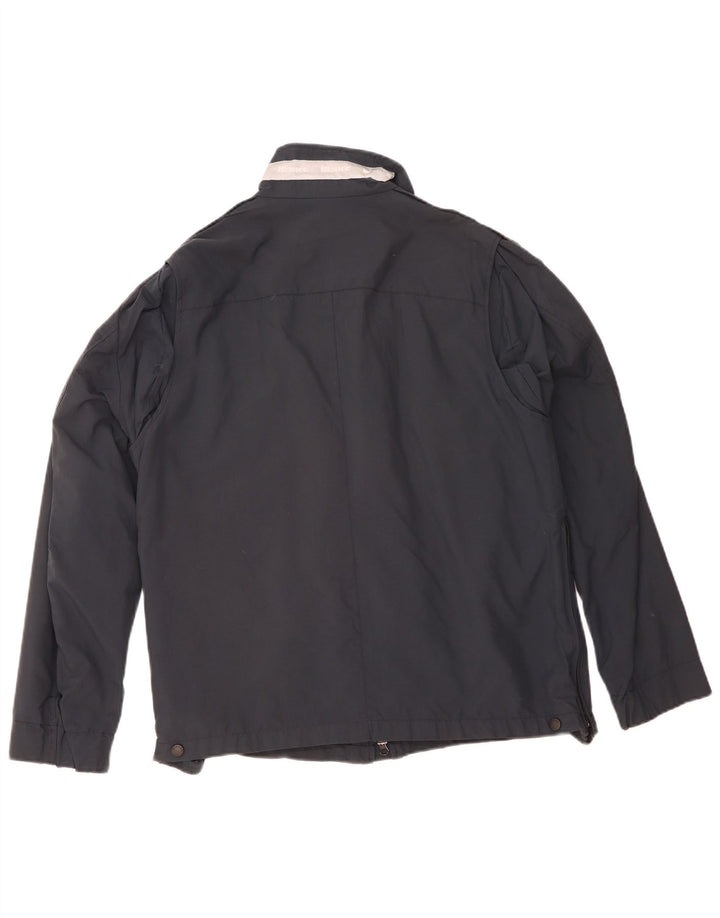 Blauer Herren Militärjacke UK 40 Large Marineblau