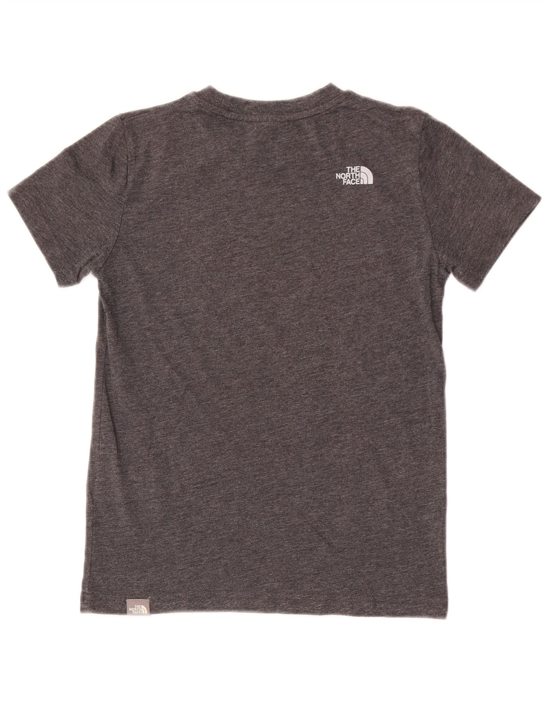 The North Face T-Shirt-Oberteil für Jungen, 9–10 Jahre, mittelgraue Baumwolle