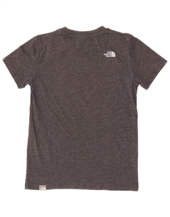 The North Face T-Shirt-Oberteil für Jungen, 9–10 Jahre, mittelgraue Baumwolle