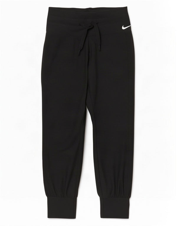 Nike Damen Trainingshose Jogger UK 10 Small Schwarz