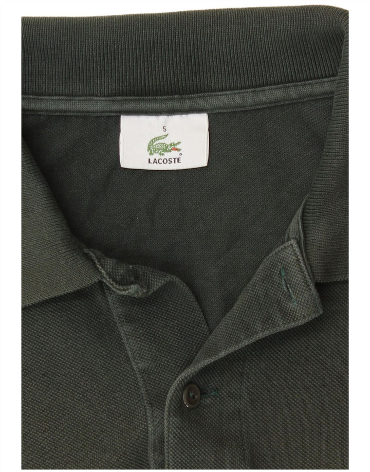 Lacoste Herren Poloshirt US 5 Large Grüne Baumwolle