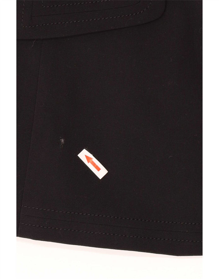 Marks & Spencer Damen-Blazerjacke mit 1 Knopf, UK 16, Größe L, Schwarz, Polyester