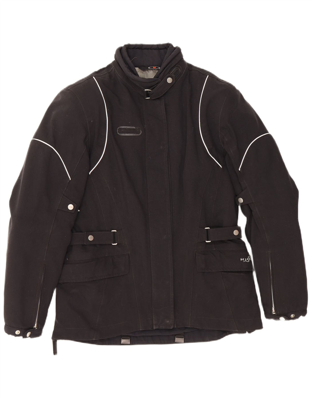 Spidi Damen Motorstyle Racer Jacke UK 14 Mittelschwarzes Polyester