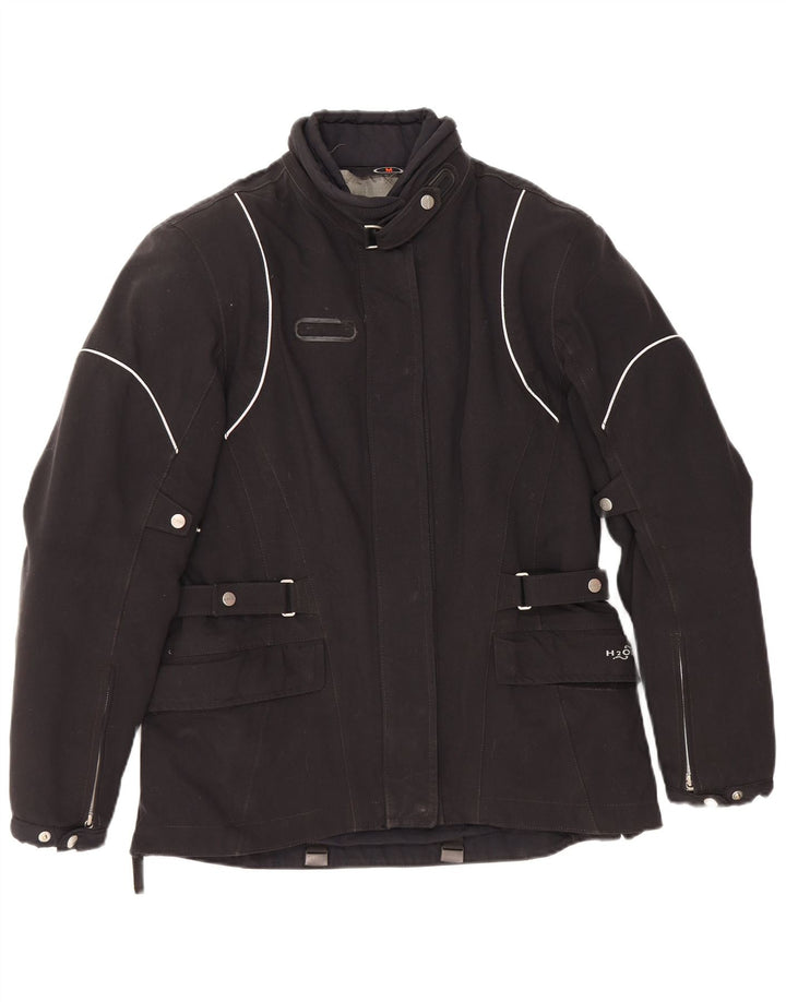 Spidi Damen Motorstyle Racer Jacke UK 14 Mittelschwarzes Polyester
