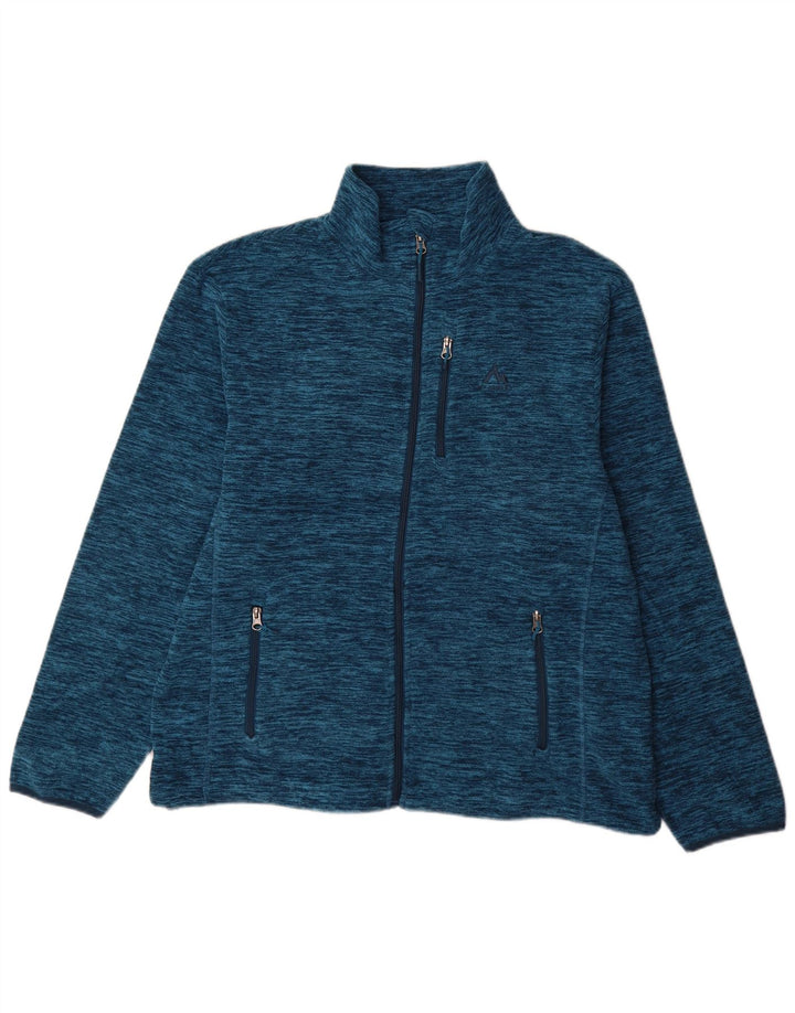 MC Kinley Herren Fleecejacke UK 46 3XL Blau geflecktes Polyester