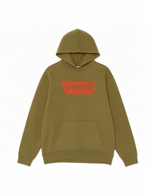 Levi's Herren Standard Graphic Hoodie Pullover Medium Khaki Baumwolle