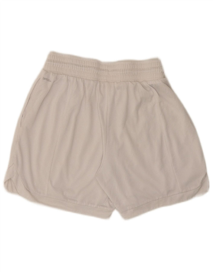 Puma Damen Sportshorts UK 8 Small Weiß Polyester