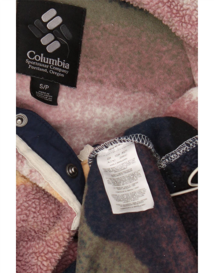 Columbia Damen-Oversize-Fleecepullover, Gr. 10, Größe S, mehrfarbig