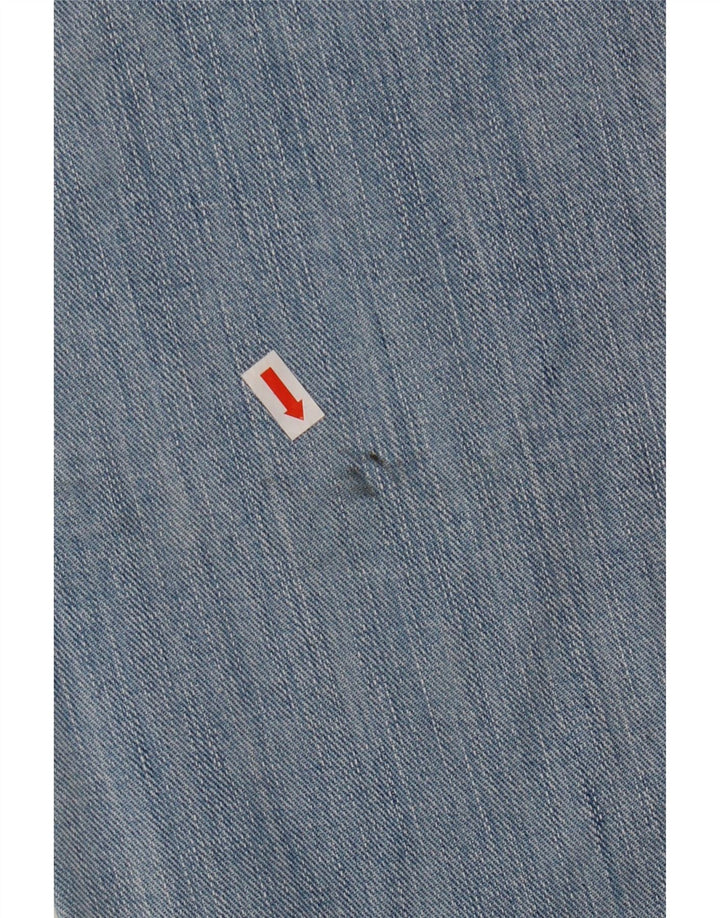 Diesel Herren Larkee Straight Jeans W33 L30 Blaue Baumwolle