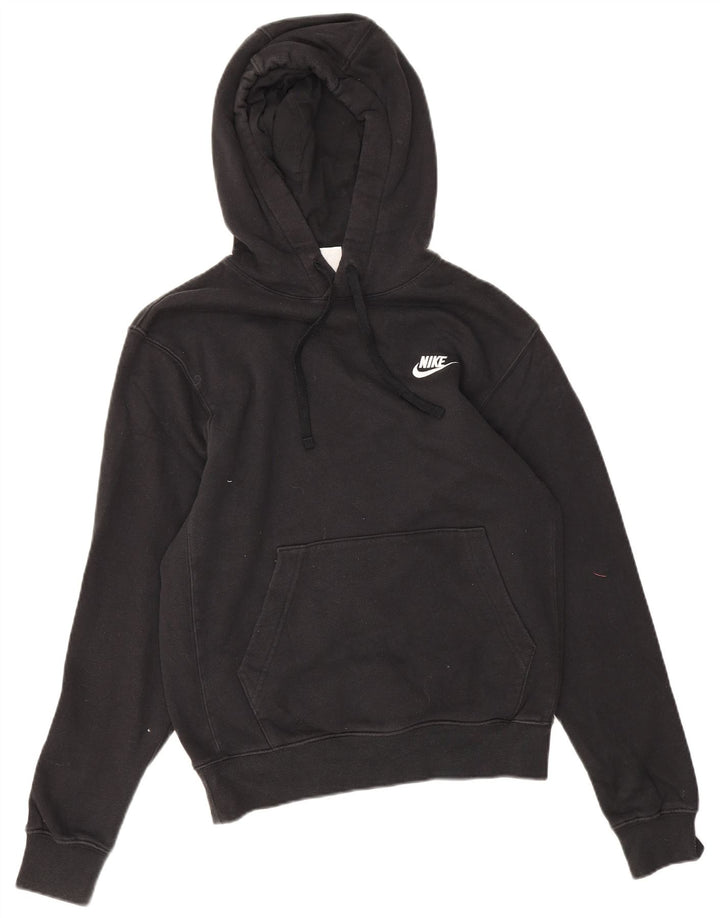 Nike Herren Kapuzenpullover XS Schwarz Baumwolle